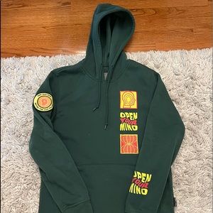 Green Free Your Mind Hoodie